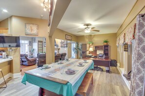 House (3 Bedrooms) | Interior - Explore Gulf Coast & Beyond! Home w/ Yard & Games (Long Beach)