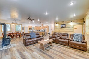 Interior - Mountain Retreat By the River: Star Valley Getaway (Afton)