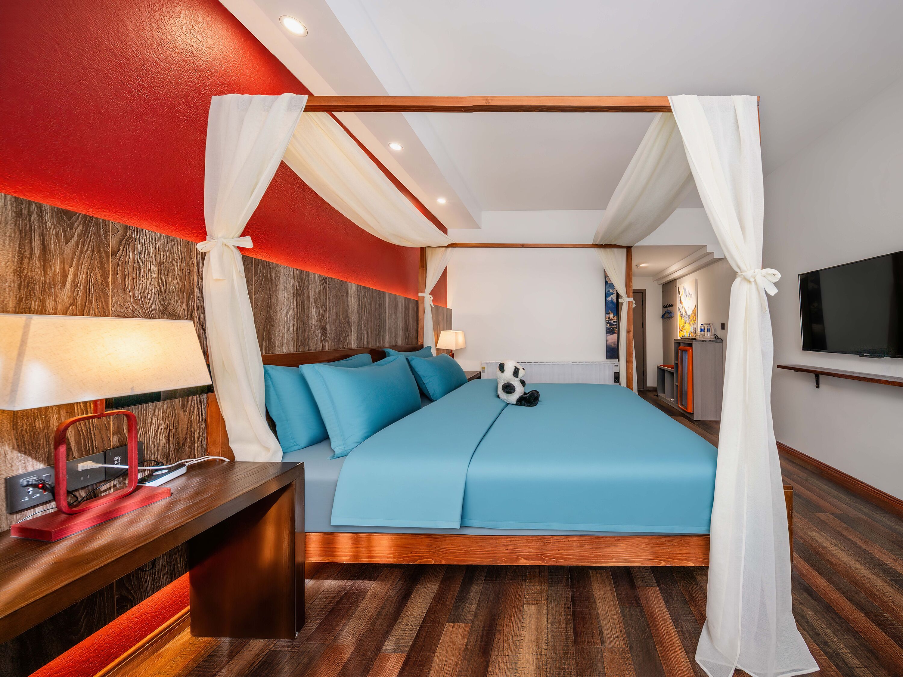 Habitación doble tradicional, 1 cama King size, para no fumadores, vista a la montaña