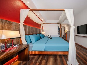 Kamar Double Tradisional, 1 Tempat Tidur King, Bebas Asap Rokok, pemandangan gunung | Minibar, Wi-Fi gratis, dan dapat diakses tamu berkursi roda