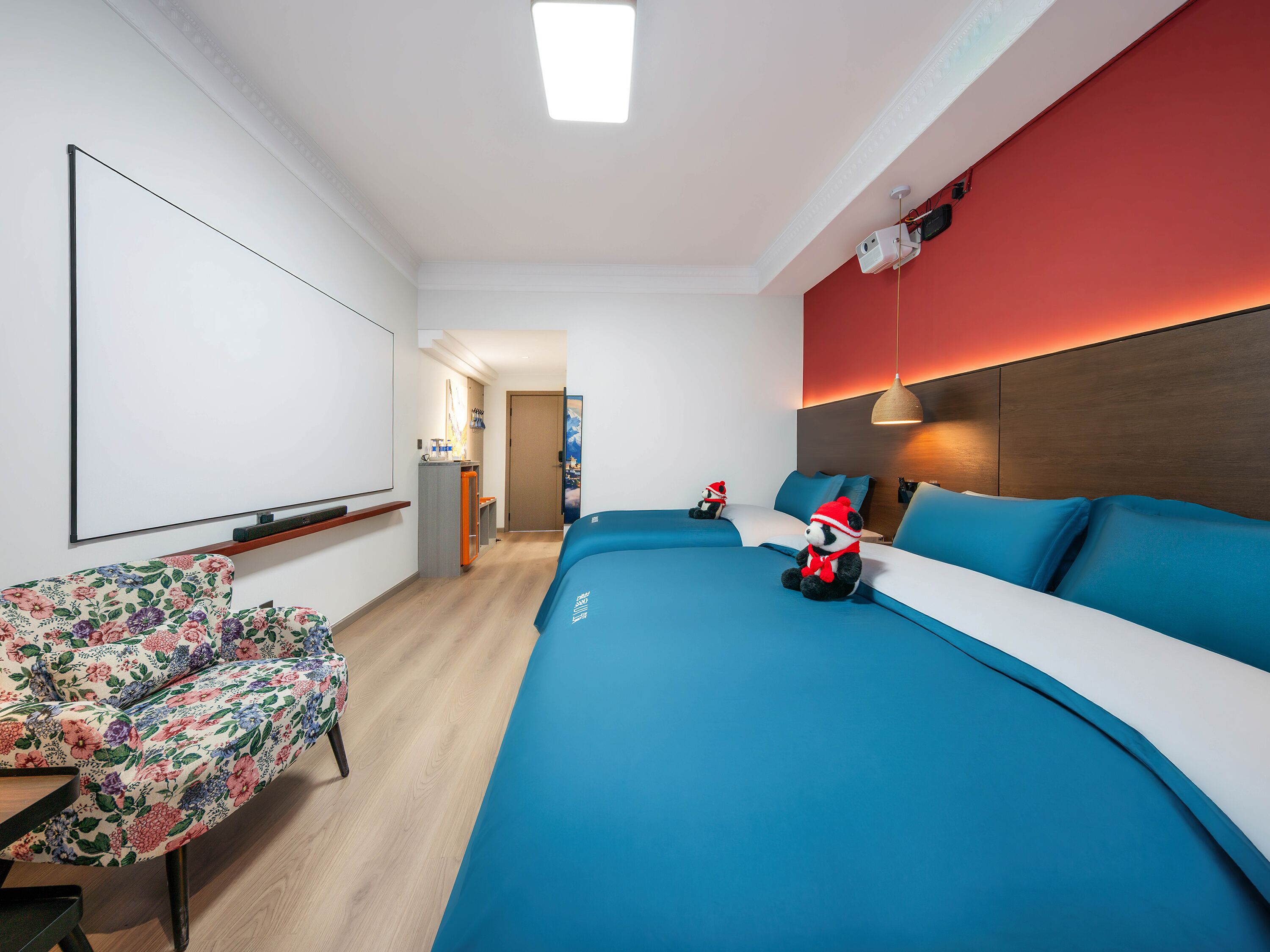 Habitación triple Elite, para no fumadores, baño privado