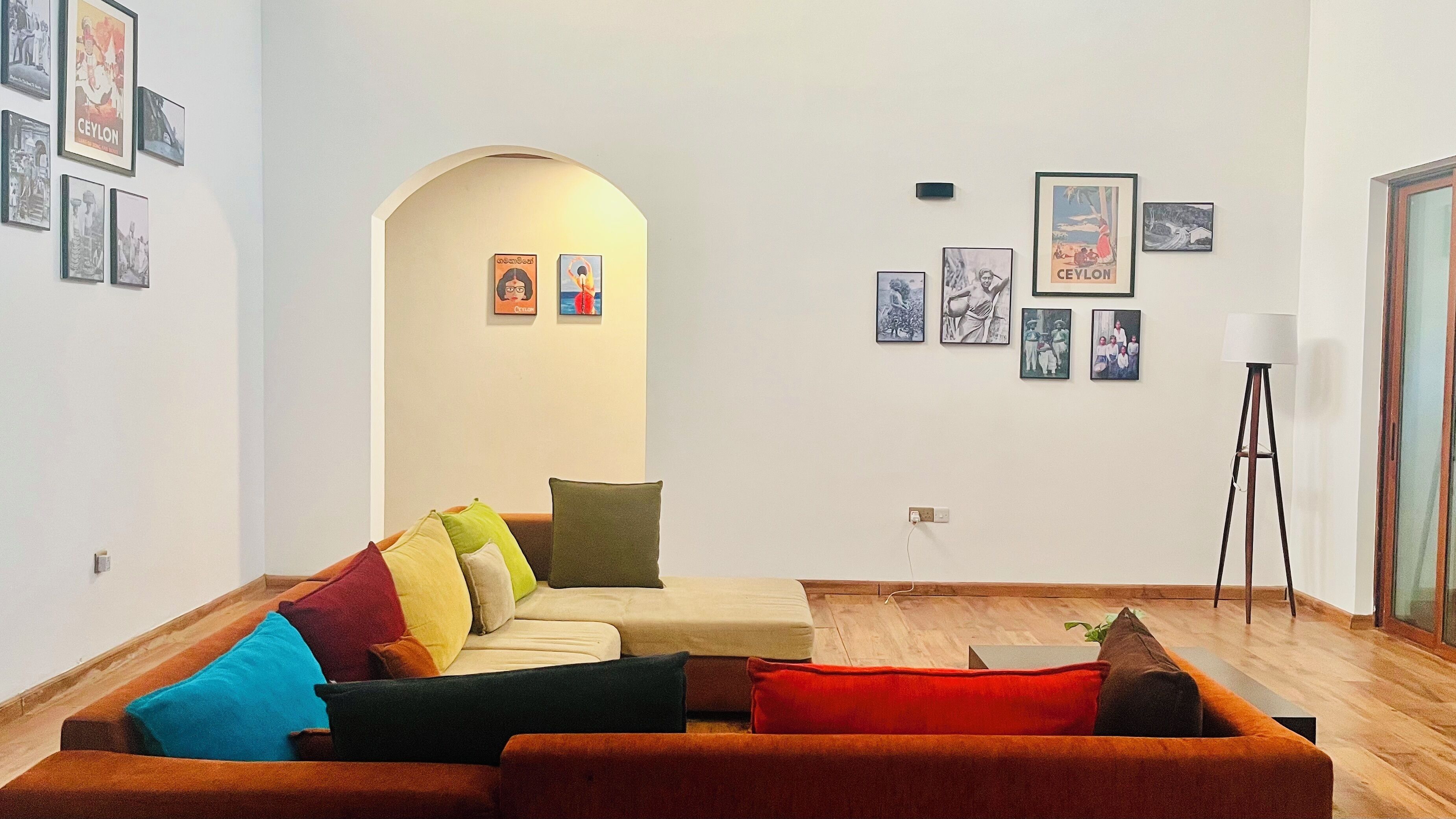 Área de sala de estar