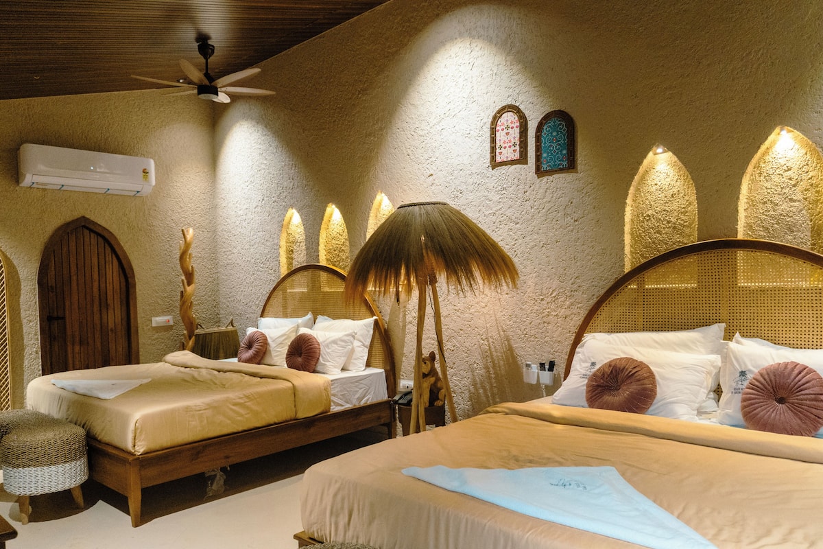 奢华村舍, 部分湖景