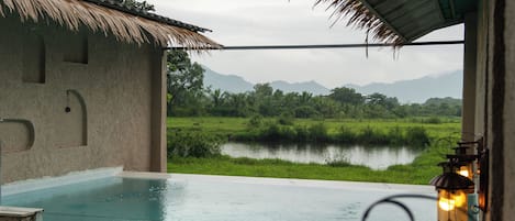 Luxury Cottage, Partial Lake View | Pool