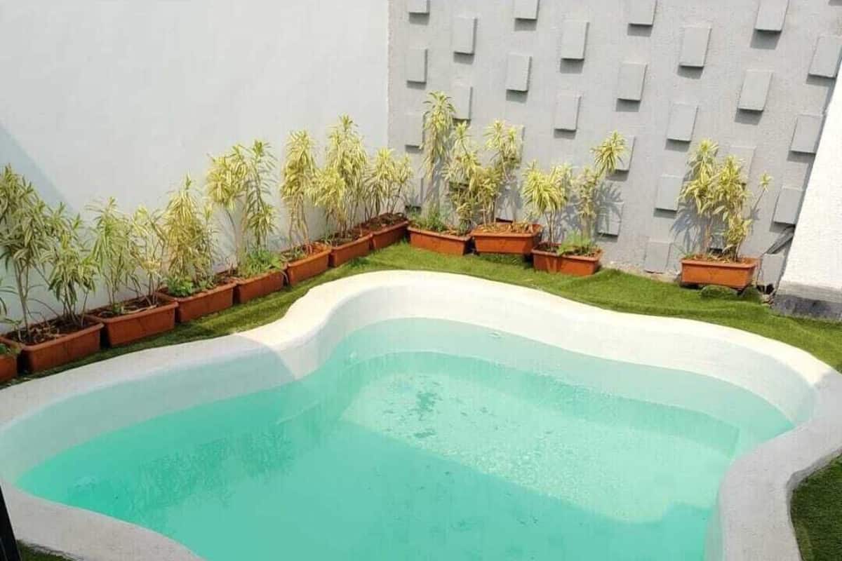 Casa de campo, patio | Vista desde la habitación