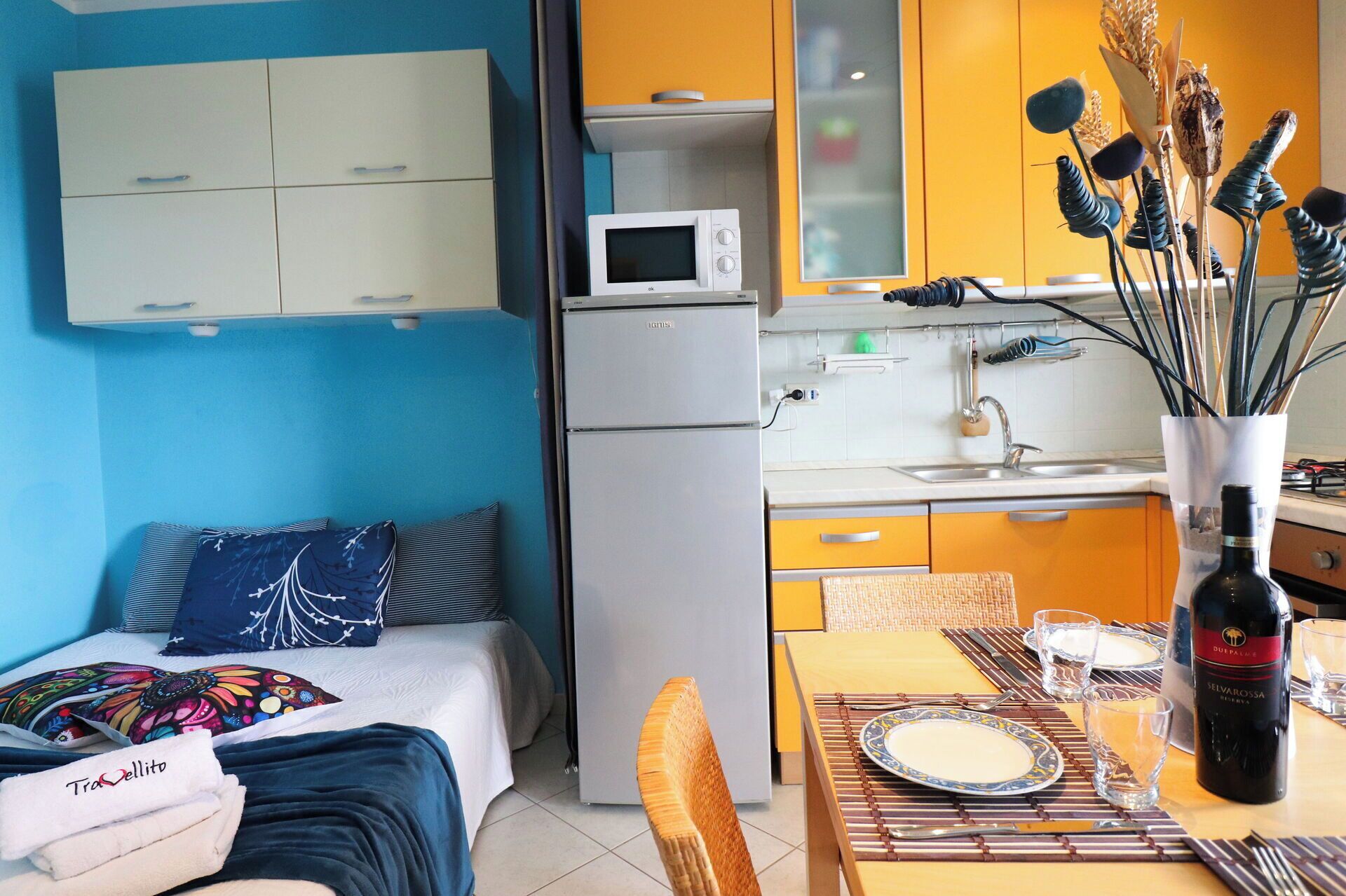 1 bedroom, iron/ironing board, travel crib, free WiFi