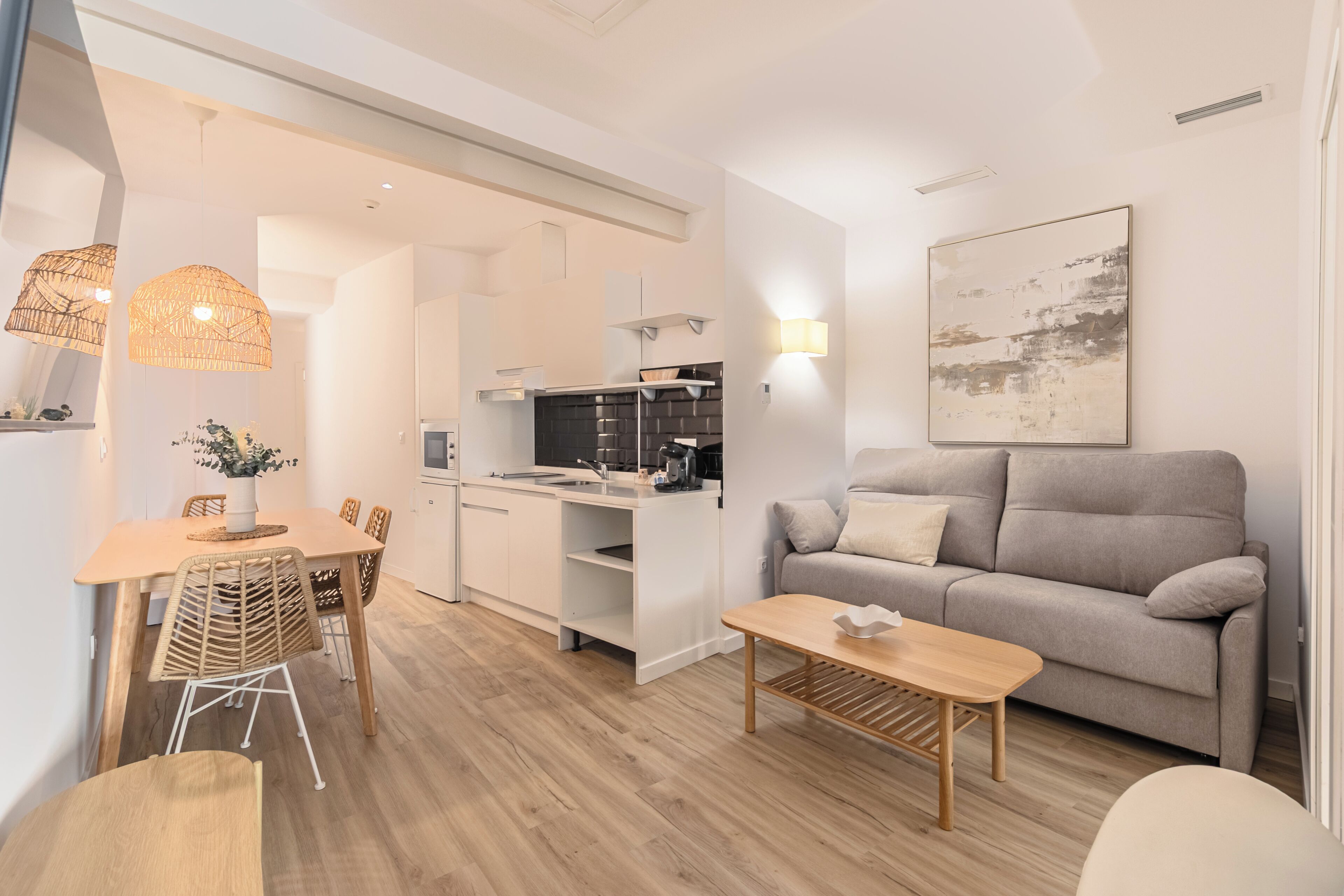 Deluxe-Apartment, Stadtblick | Wohnbereich