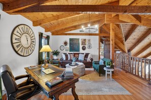 Cabin, 5 Bedrooms | Interior - Pine Mountain Lodge Game Room & Wrap-around Porch 5 Bedroom Cabin (Connellys Springs)