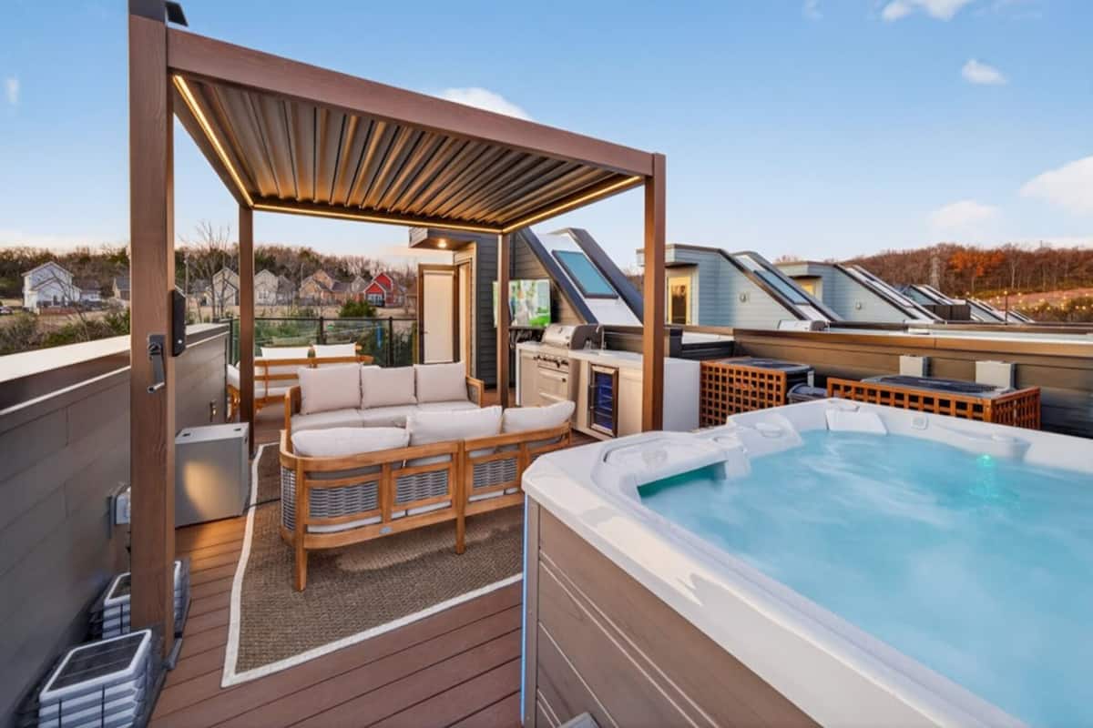 Bañera de hidromasaje exterior