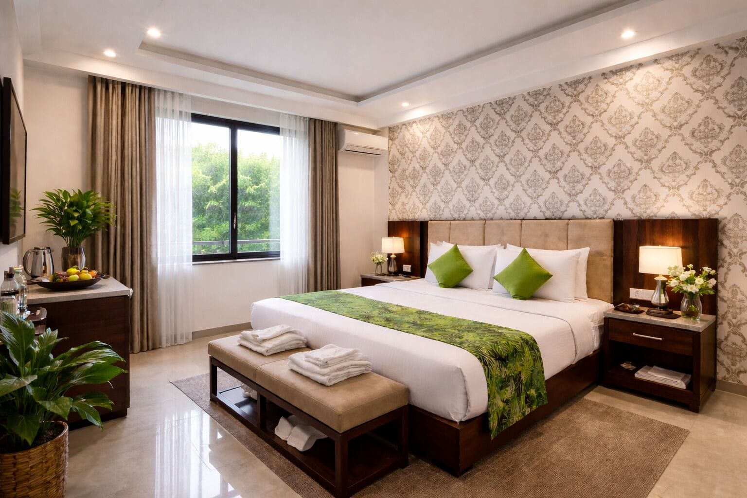 Superior Double Room | Free WiFi, bed sheets