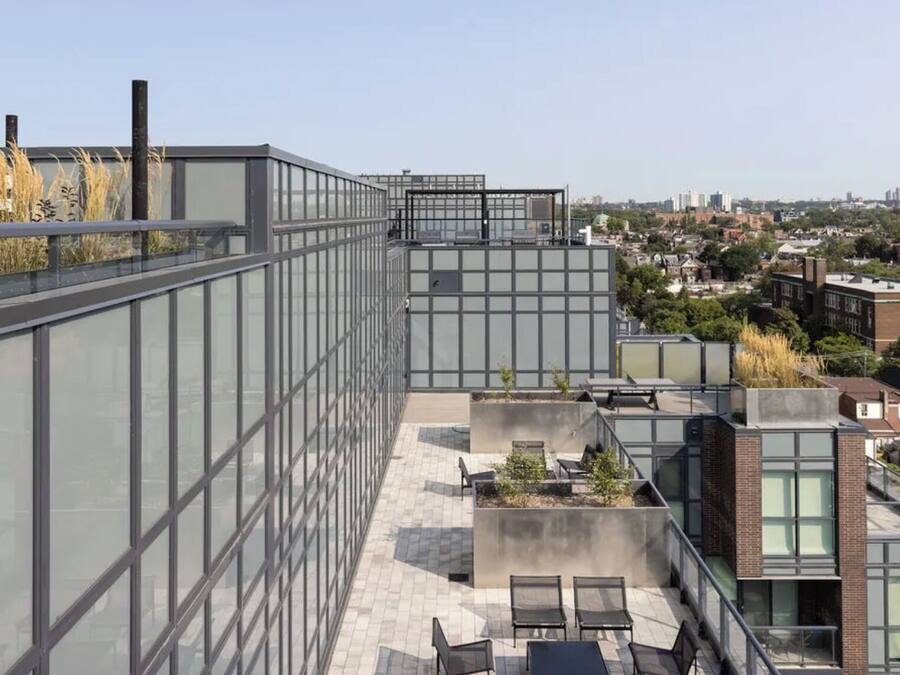 Rooftop terrace