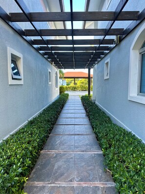 Enceinte de l’hébergement