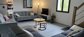 Maison de vacances « Gîte Chez Léontine » avec terrasse privée, Wi-Fi et climatisation