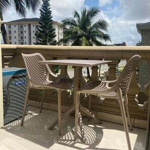 Departamento de lujo, balcón, vista a la ciudad | Vista del balcón