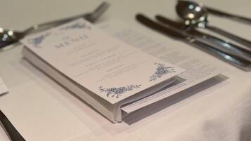 Indoor wedding