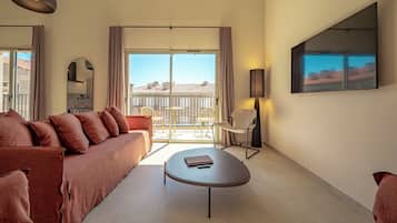 Dúplex, 4 habitaciones | Área de sala de estar