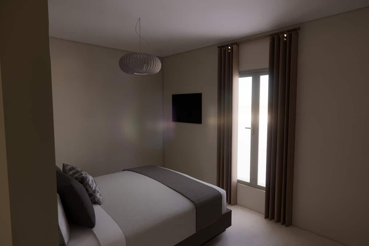 Căn hộ, 1 phòng ngủ