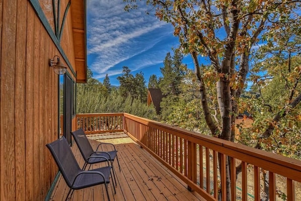 Property grounds - Spacious Log Cabin w/ Game Room & AC Near Bear Mountain (Big Bear City)