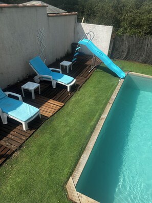 Outdoor pool - Quiet house between sea, lake and forest (Bagnols-en-Forêt)