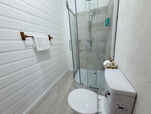 Bathroom - The Coral Room Cozy 1 bedroom with kitchen on Carlisle Bay (Bridgetown)