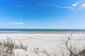 Aan het strand