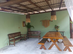 Udendørs spisemuligheder