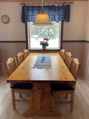 Cabin, 3 Bedrooms, Accessible, Patio | Dining room - Beautiful Mountains in Sälen Högfjället Sweden (Salen)