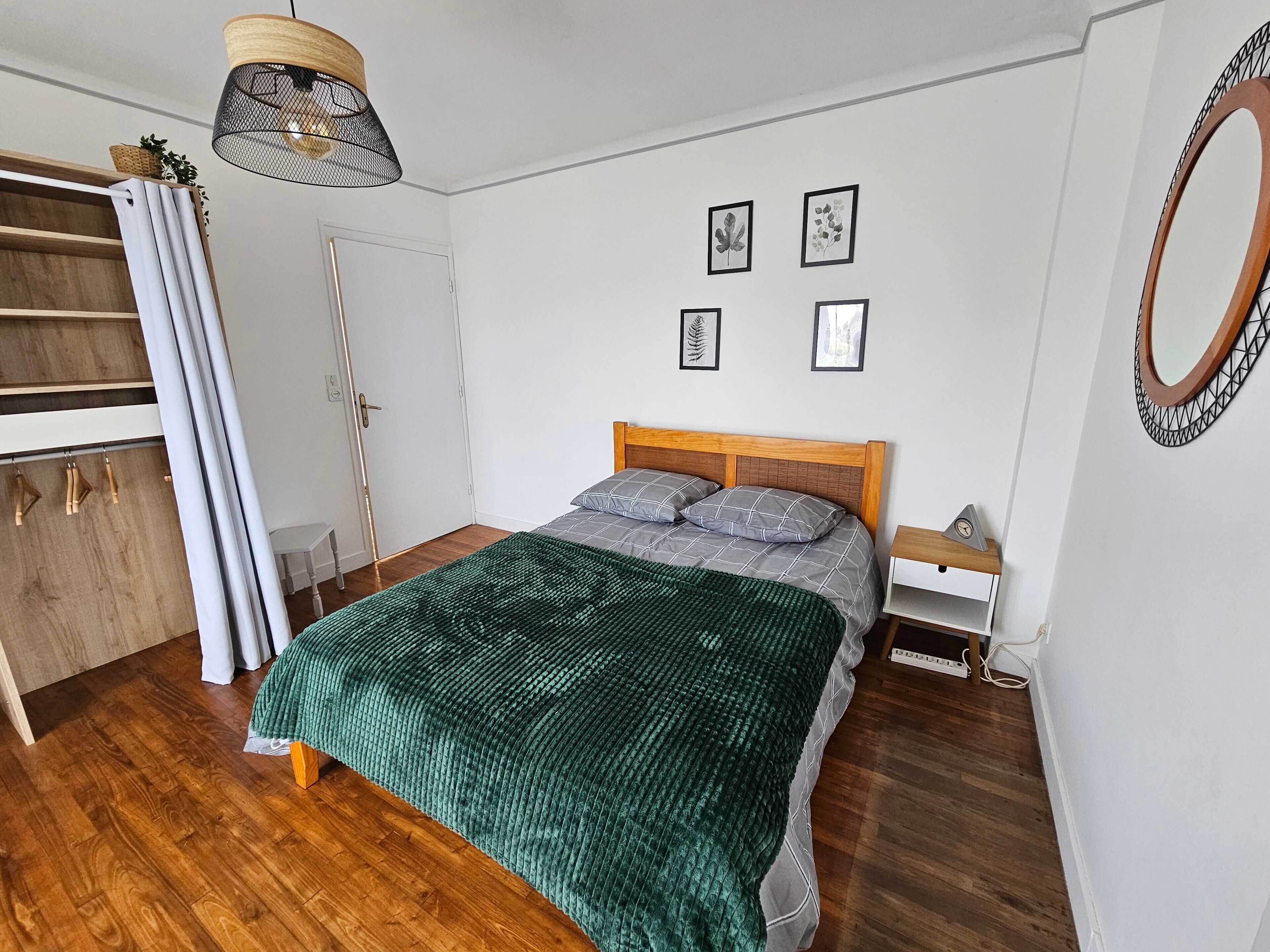 5 chambres, draps fournis