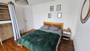 5 chambres, draps fournis