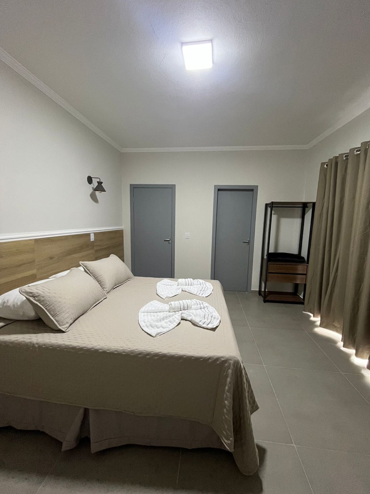 Tremannsrom, balkong