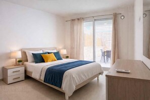 2 slaapkamers, internet