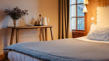 Dobbeltrom, hageutsikt