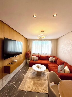 Living area - Elite apartment 17 (Marrakech)