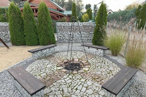 Overnattingsstedets uteområder