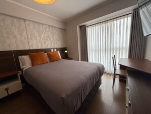 Leilighet, balkong, byutsikt