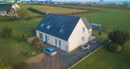 La Villa du Manoir : Grands espaces avec vue sur le Mont Saint-Michel