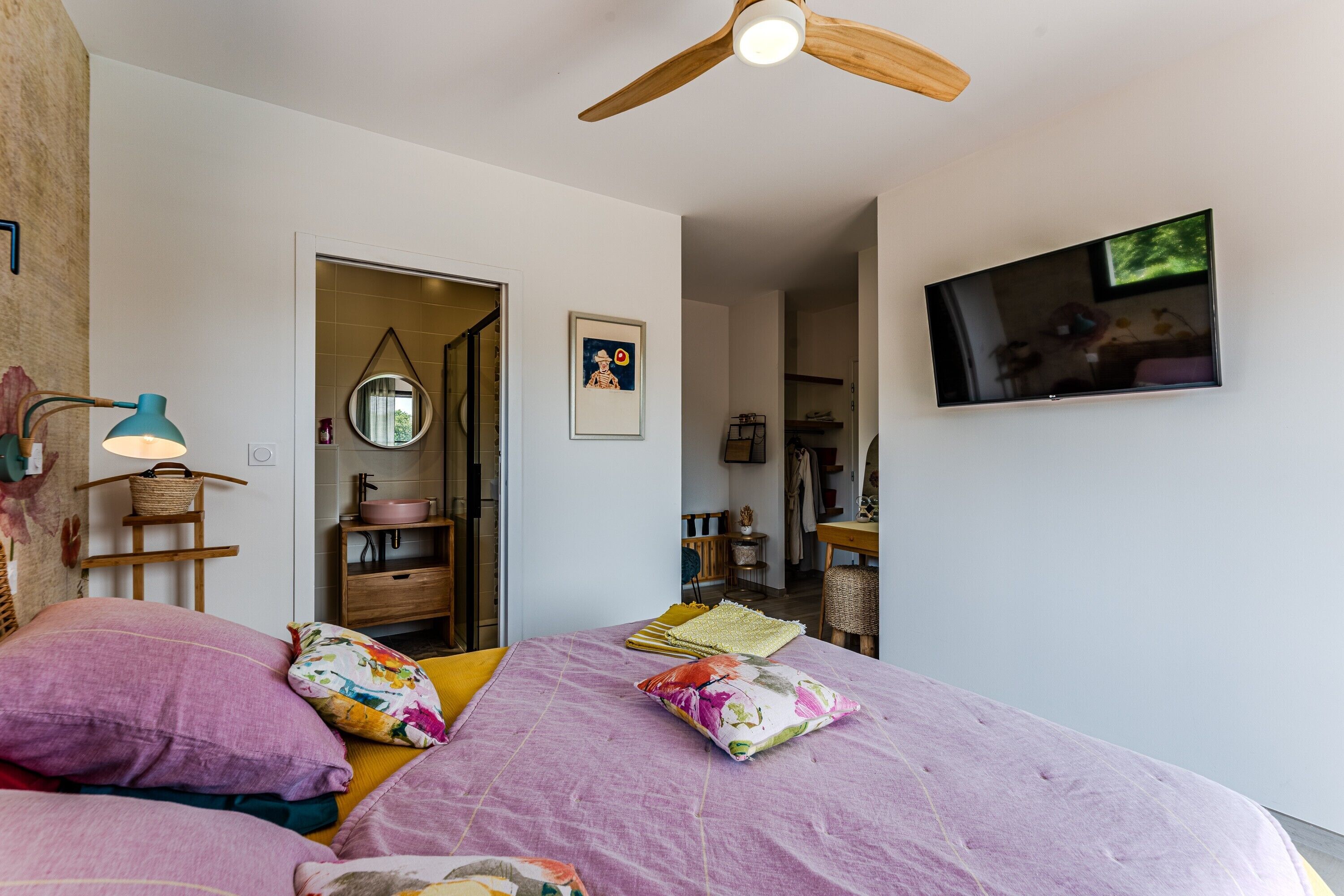 1 chambre, Wi-Fi, draps fournis