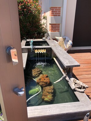 Property grounds - Bed and Breakfast 'Chambre Suite Papillons' with Shared Terrace, Shared Garden and Wi-Fi (Parentis-en-Born)