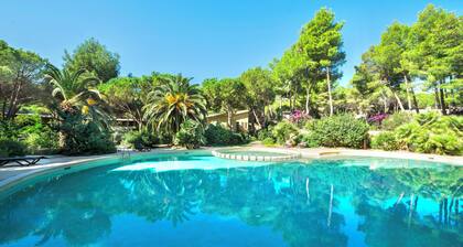 Residence with swimming pool in Santa Margherita di Pula