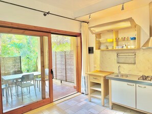 Apartment | Living area - Residence with swimming pool in Santa Margherita di Pula (Santa Margherita di Pula)