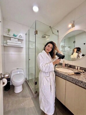 Classic Apartment, City View | Bathroom - APT SAN MARTIN - BARRANCO (Lima)