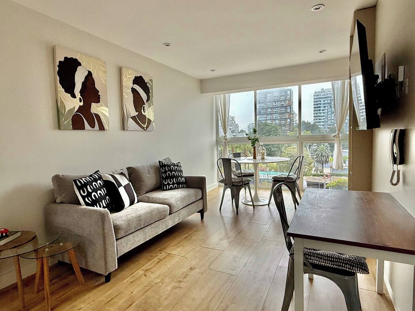 クラシック アパートメント シティビュー | リビング エリア