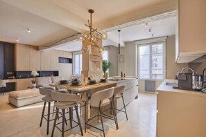 Dining - Superb duplex in the center of Paris (Paris)