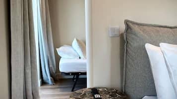 Deluxe-Dreibettzimmer, Gartenblick