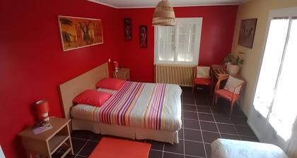 Maison dâhĂŽtes « Karibu Normandy » avec terrasse partagĂ©e, jardin partagĂ© et Wi-Fi