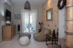 Living area - Villa Arborea, Private Pool, Spacious Furnished Terrace, Zakynthos (Zakynthos)