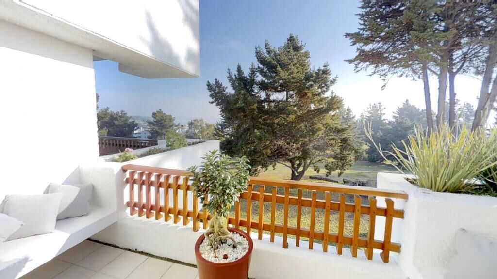 行政双人房, 阳台, 花园景观 | 住宿场地