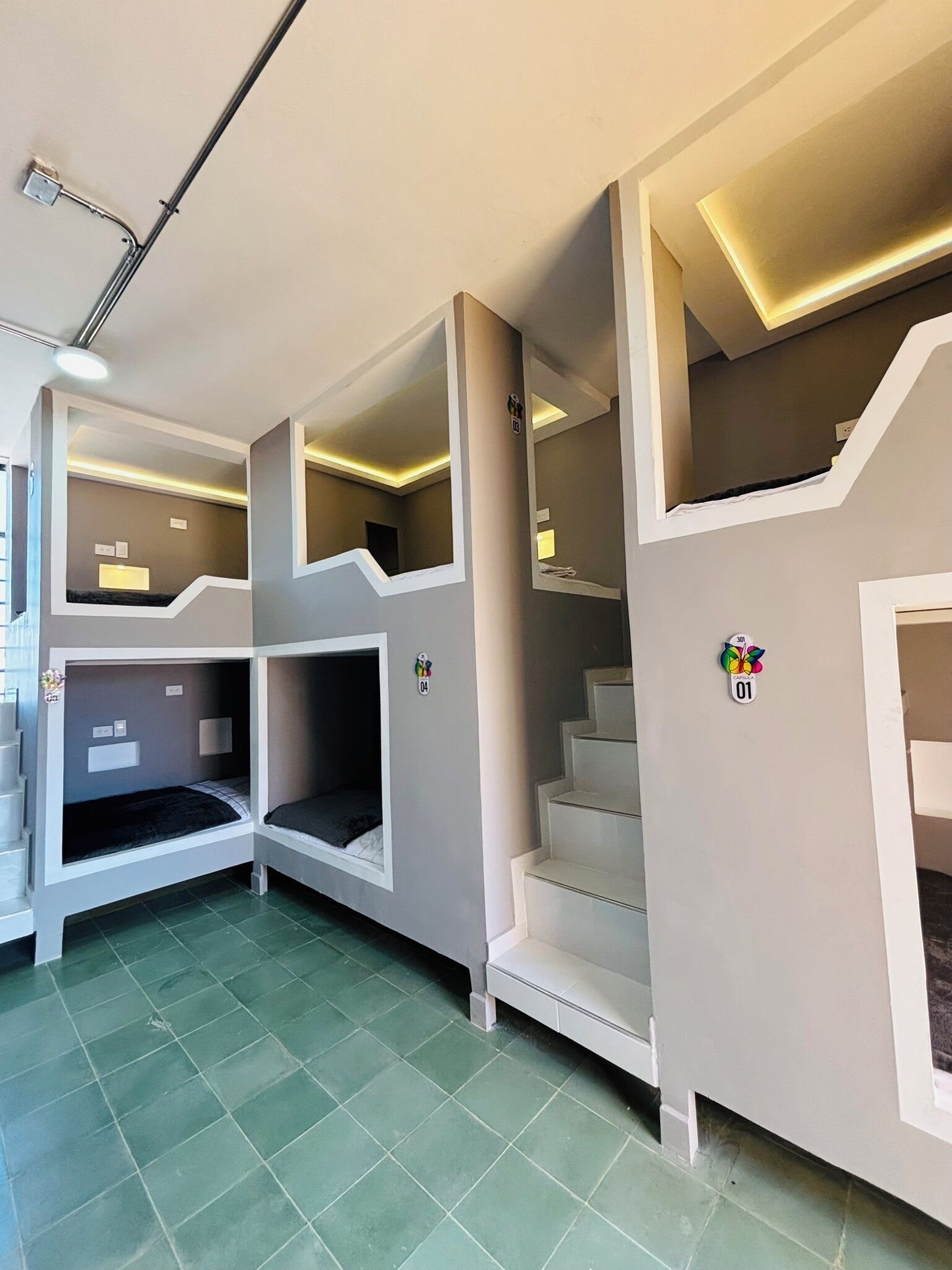 Economy Shared Dormitory, Courtyard View | View from room