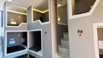 Economy Shared Dormitory, Courtyard View | View from room