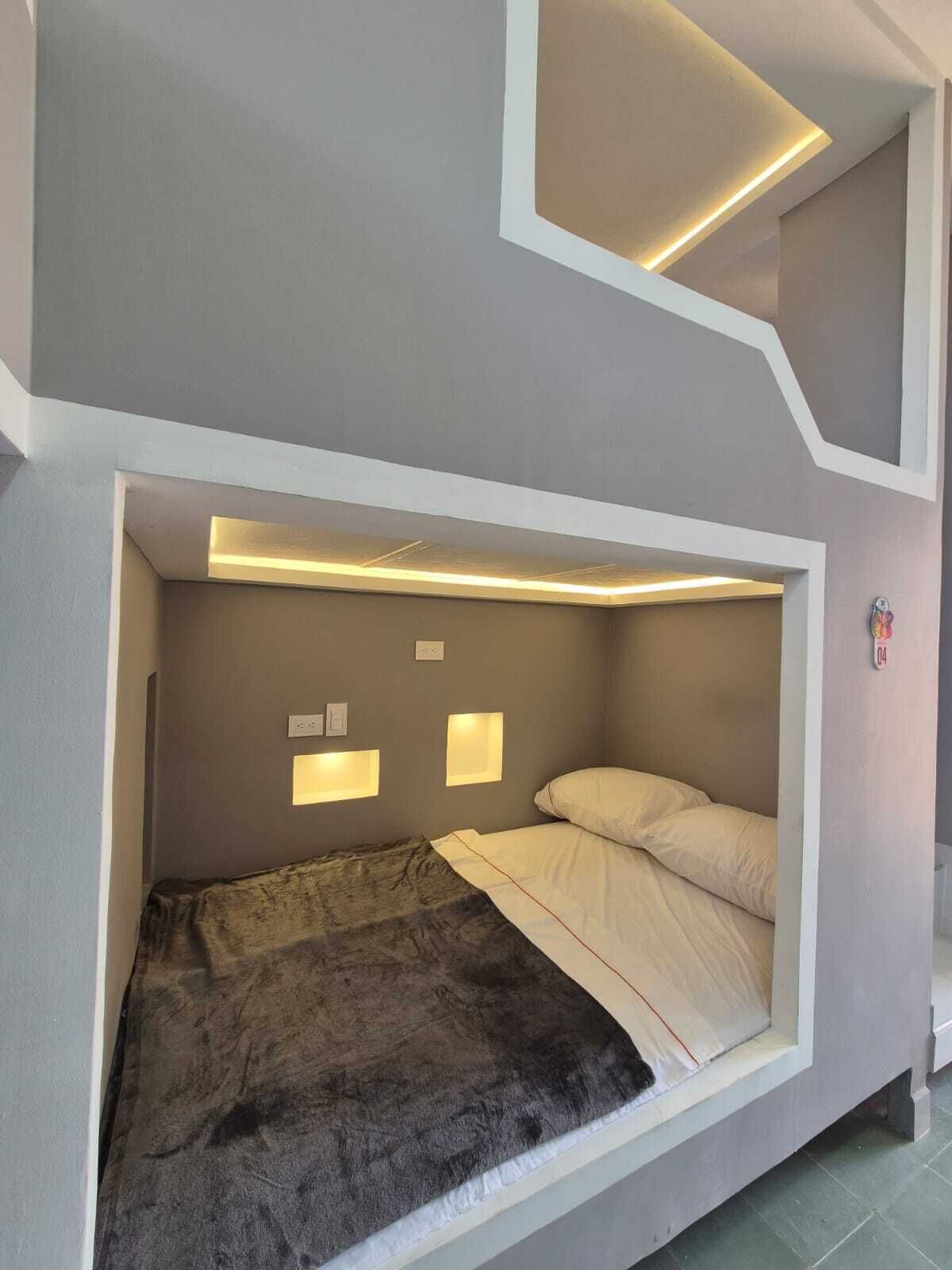 Economy Shared Dormitory, Courtyard View